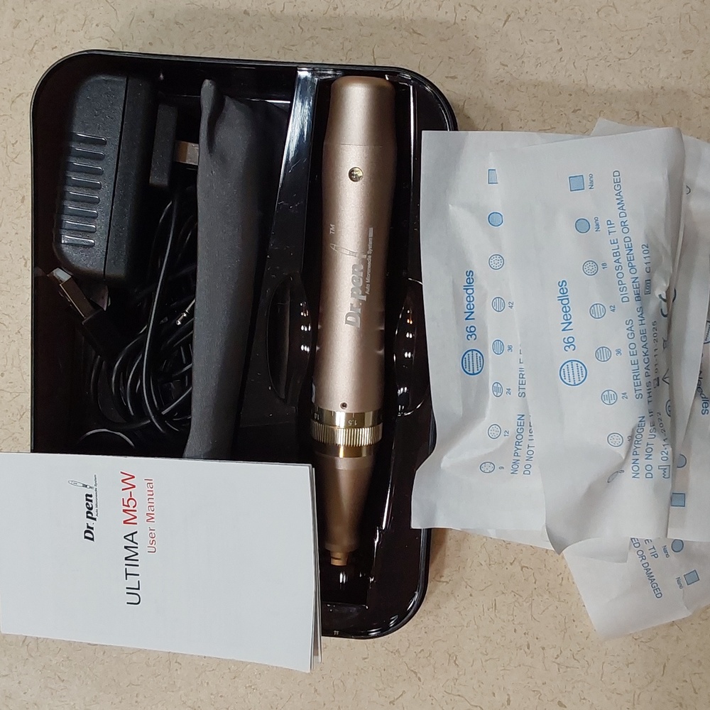Dr Pen Ultima M5-W microneedle with 7 disposable needle tips (36 Needles)